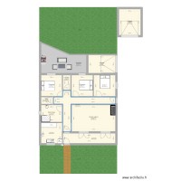 Plan maison actuelle