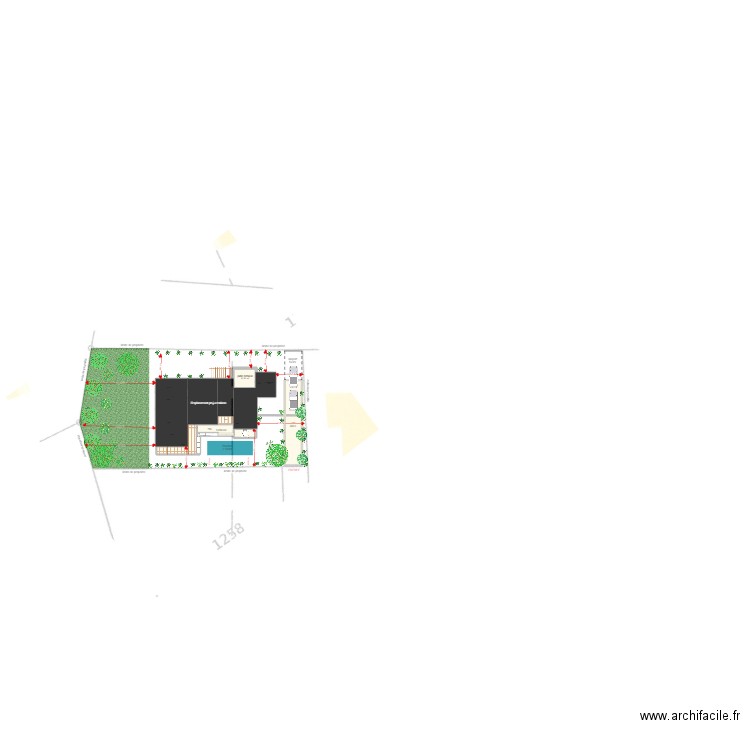 plan maison . Plan de 0 pièce et 0 m2