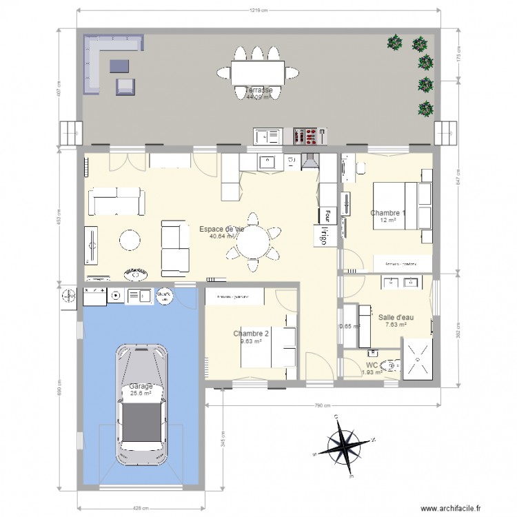 maison des Christ . Plan de 0 pièce et 0 m2