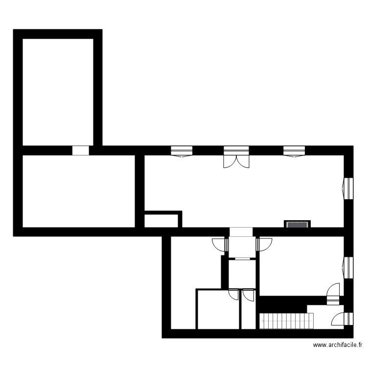 SARRE. Plan de 0 pièce et 0 m2
