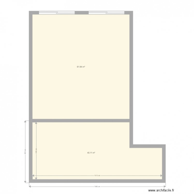 0836PK3. Plan de 0 pièce et 0 m2