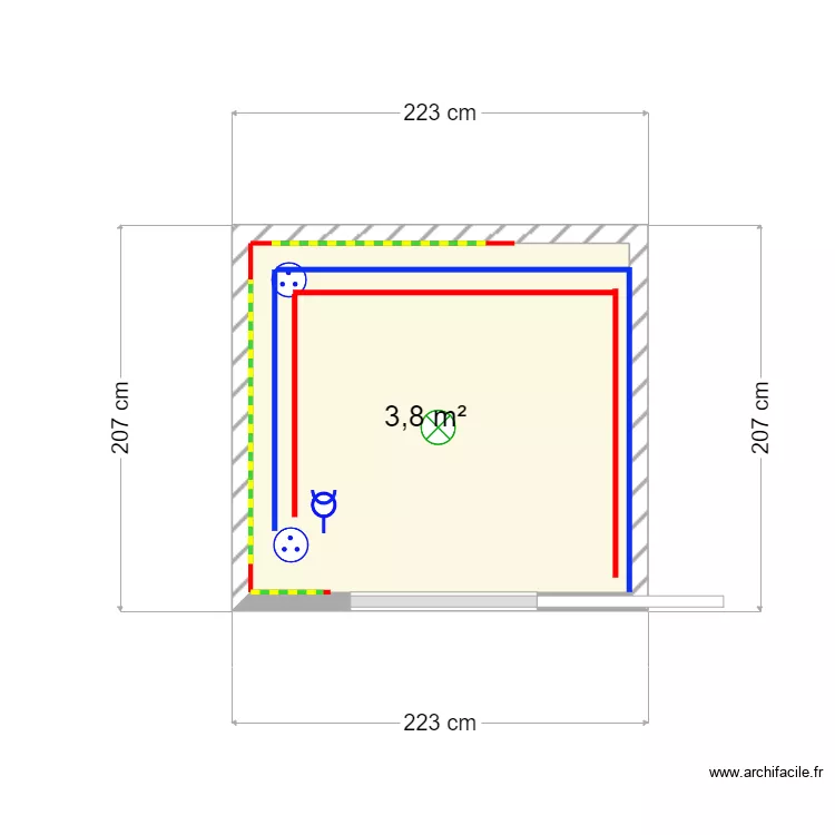 maison Brignole. Plan de maison Brignole. Plan de
