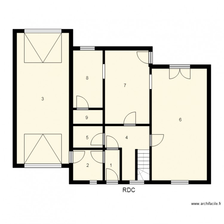 184578 OPH DE LA MEUSE. Plan de 0 pièce et 0 m2