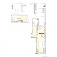 Plan sejour chmbre 2