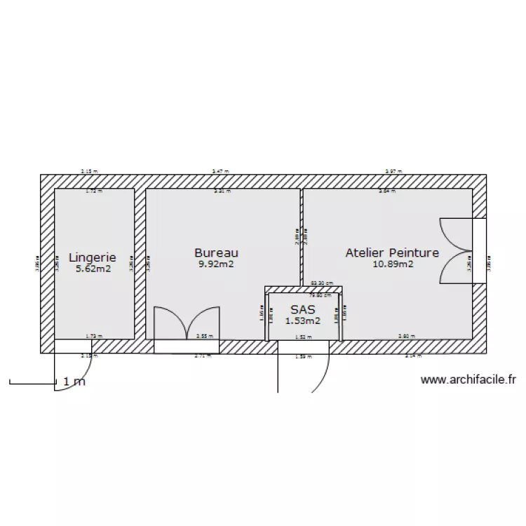 Bressarelle - Batiment B. Plan de 