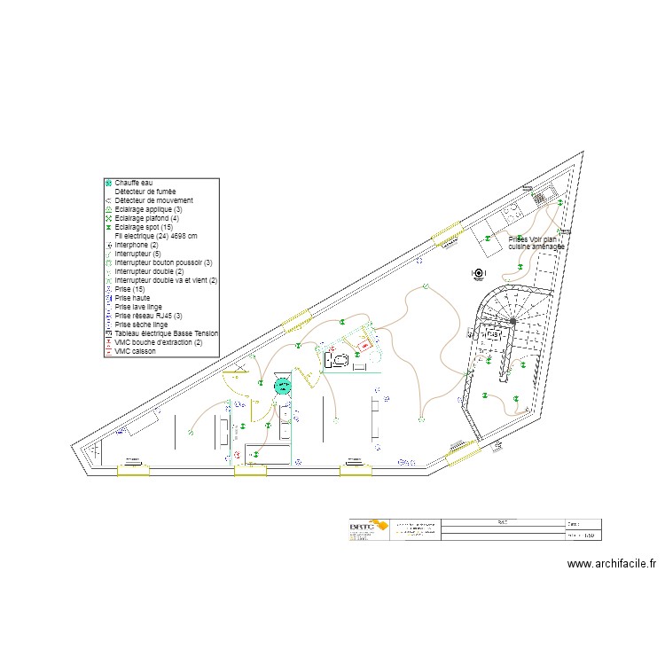 CHATILLON. Plan de 0 pièce et 0 m2