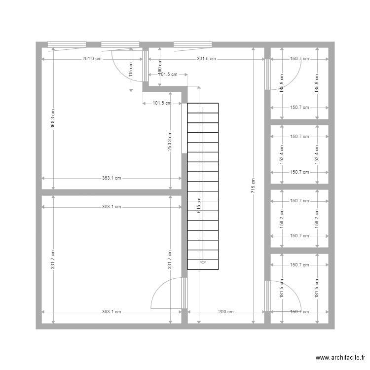 Eglise protestante Nimy. Plan de 0 pièce et 0 m2