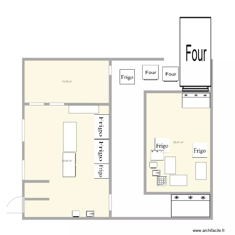 PLAN BOULANGERIE. Plan de 