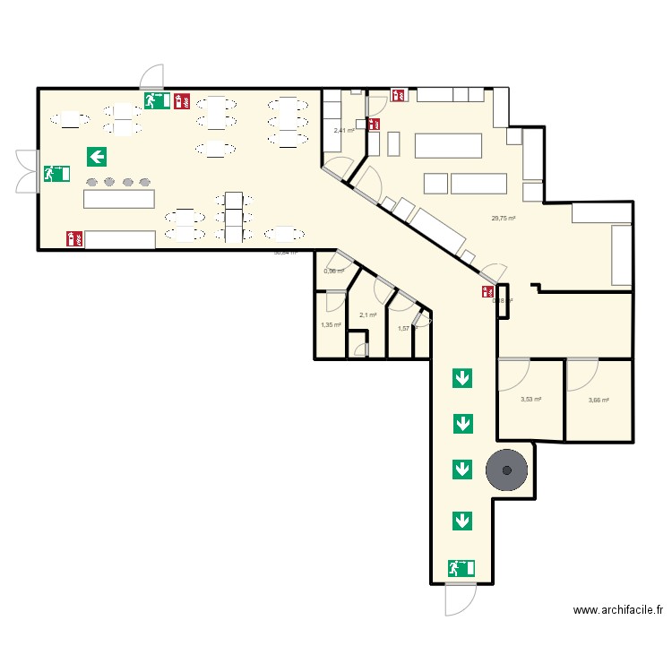 infa. Plan de 0 pièce et 0 m2