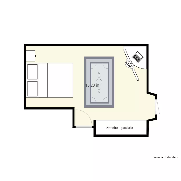 chambre2. Plan de chambre2. Plan de