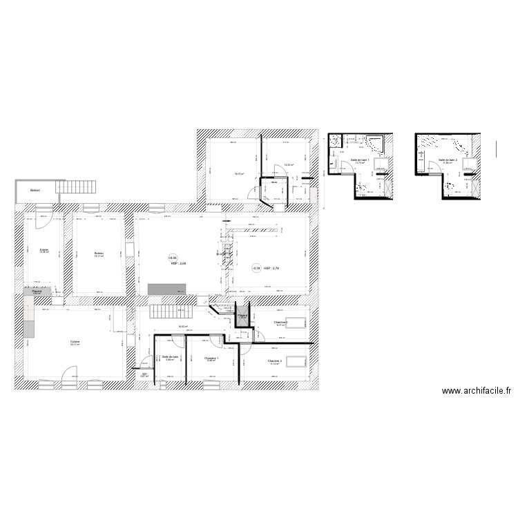 APPARIGLIATO PROJET2. Plan de 0 pièce et 0 m2