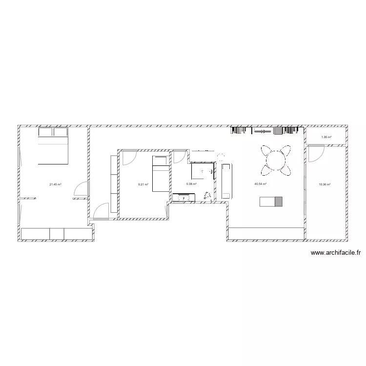 Granada 15 MEUBLE. Plan de Granada 15 MEUBLE. Plan de