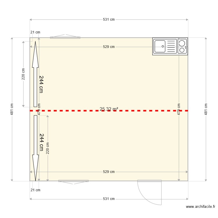 ARGEVILLE. Plan de 0 pièce et 0 m2