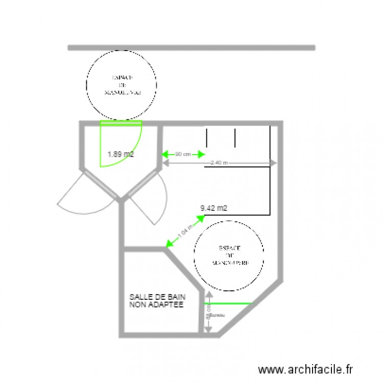 HOTEL NOCTUEL CH7 PROJET. Plan de 0 pièce et 0 m2