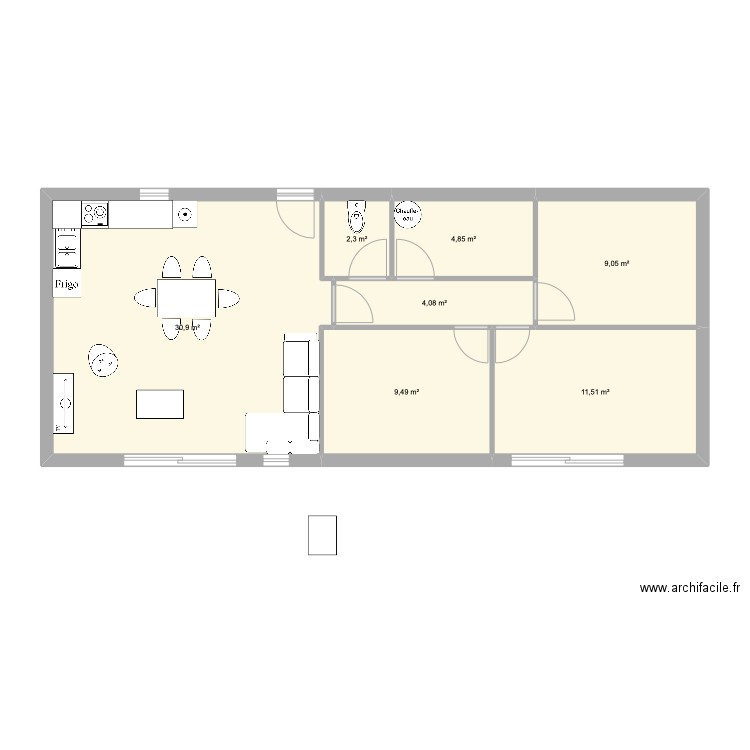 la grange version octobre 18 V3. Plan de 0 pièce et 0 m2