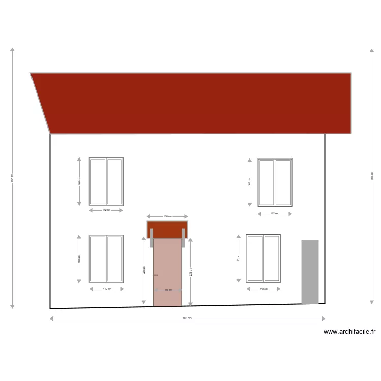 Mick Vue Facade Est . Plan de Mick Vue Facade Est . Plan de