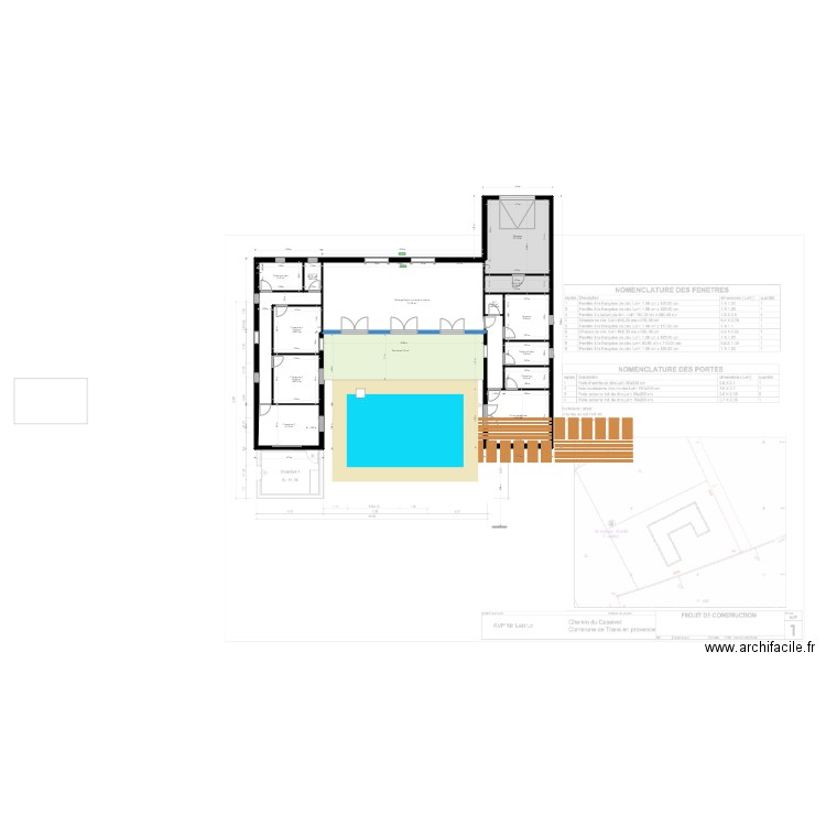 AVP LEBRUNE 01. Plan de 0 pièce et 0 m2