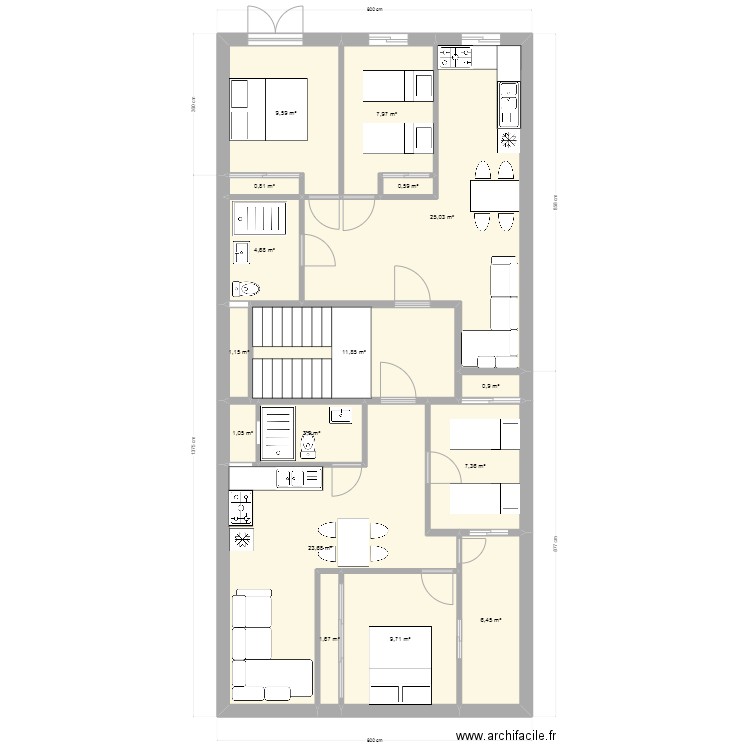 maison 2. Plan de 0 pièce et 0 m2