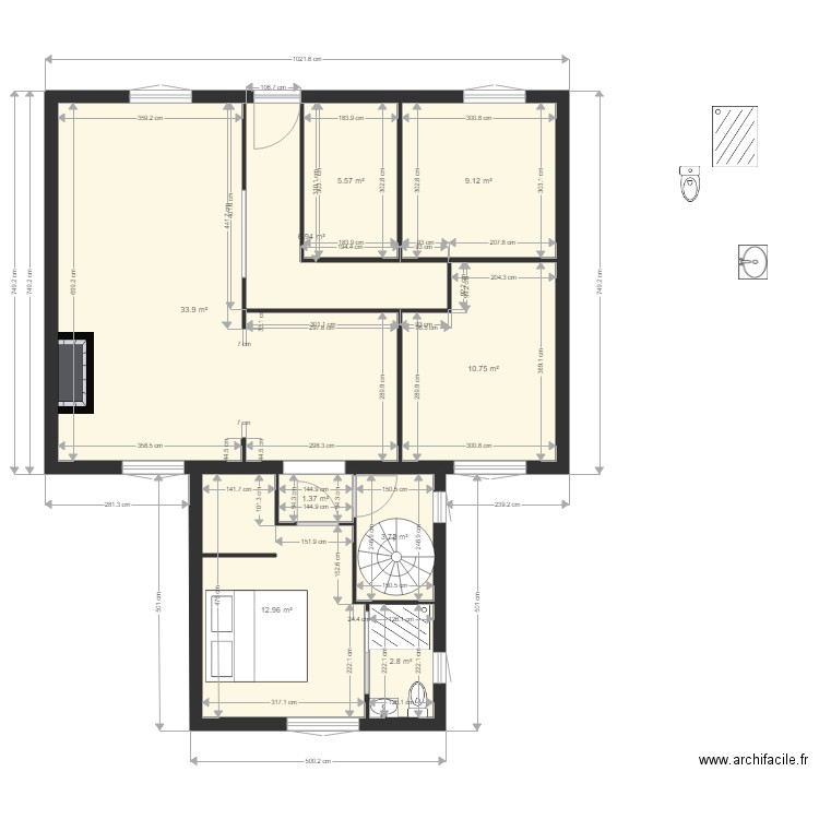 sophie5. Plan de 0 pièce et 0 m2