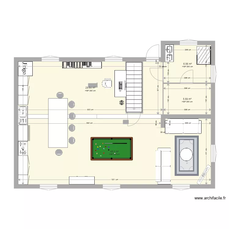 MAISON1. Plan de 
