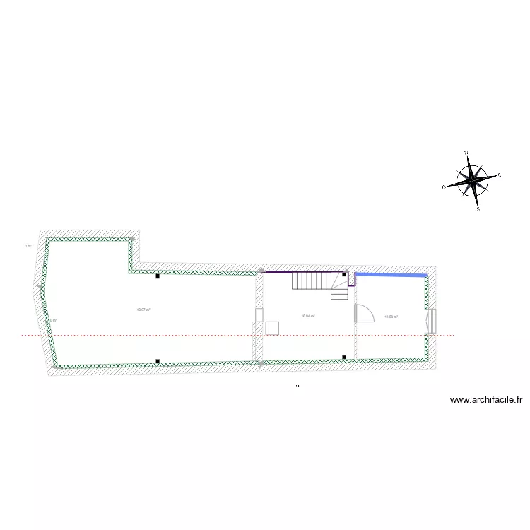 Plan combles v2. Plan de 