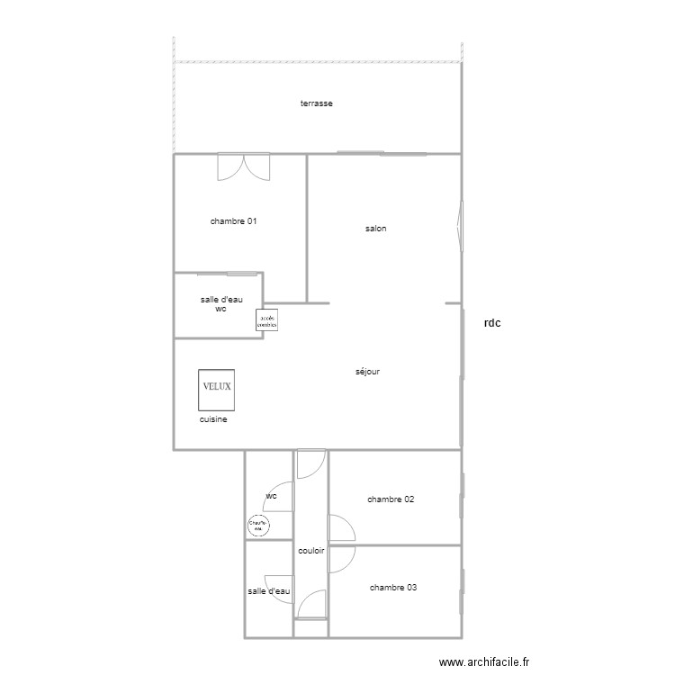 dupuis. Plan de 0 pièce et 0 m2