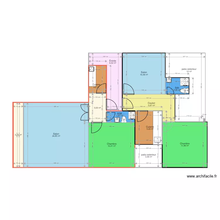 apt maison saly aero 3. Plan de apt maison saly aero 3. Plan de