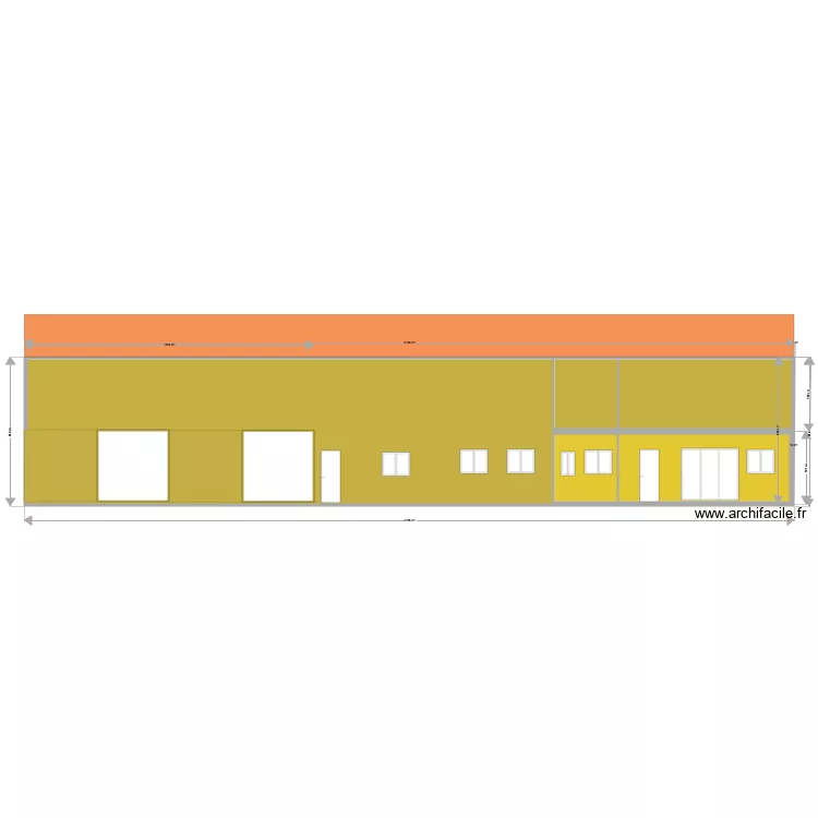 NOUVEAU VUE DE FACE. Plan de 