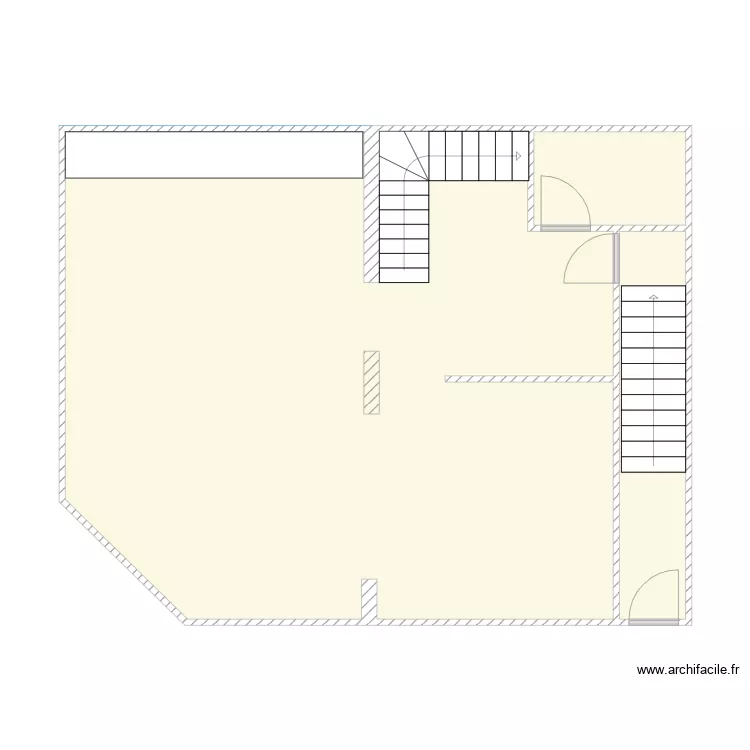 J CLASS 1 er Etage. Plan de 