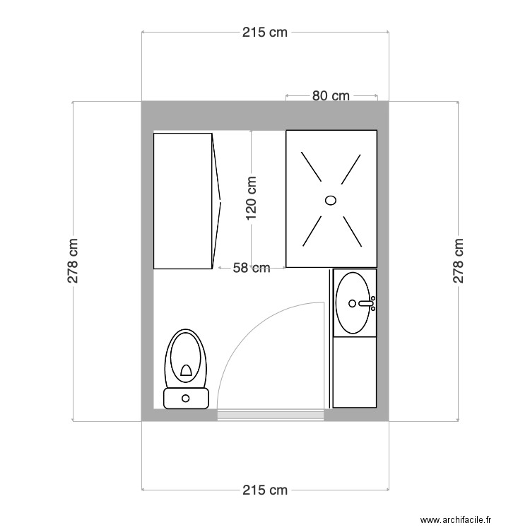 salle de bain Américains Nantes 3. Plan de 0 pièce et 0 m2