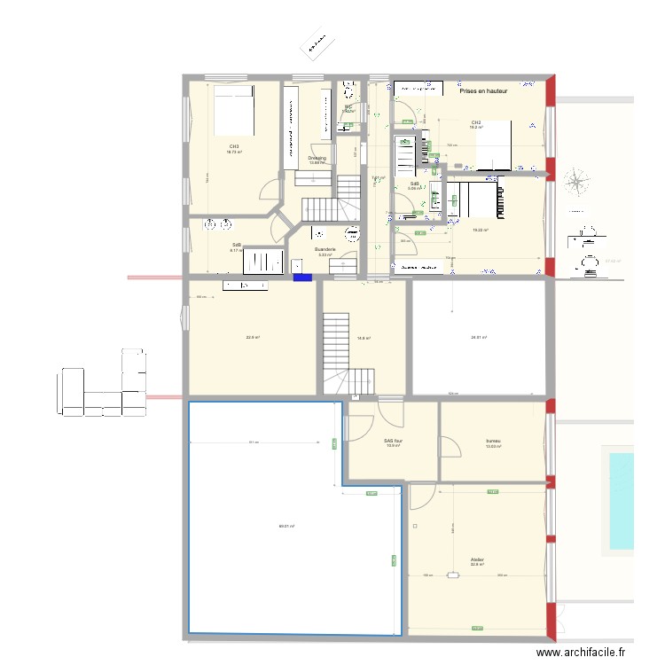 Grange SJS v60 . Plan de 0 pièce et 0 m2