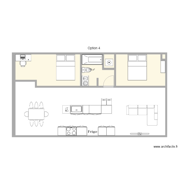 5093 Chambord Option 4. Plan de 0 pièce et 0 m2