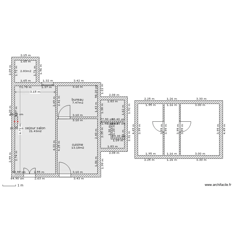 floreal maison. Plan de 