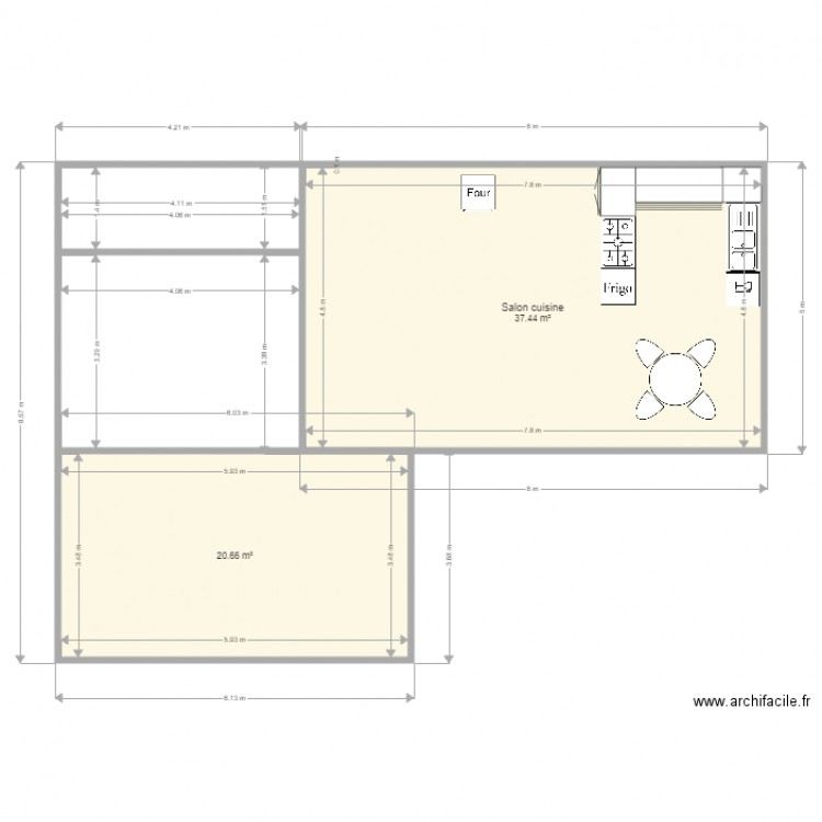 Plan future maison 1. Plan de 0 pièce et 0 m2