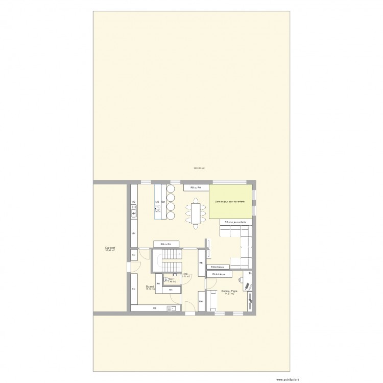 Maison RDC 8. Plan de 0 pièce et 0 m2