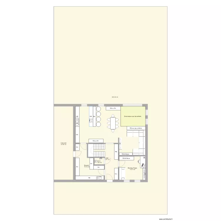 Maison RDC 8. Plan de 