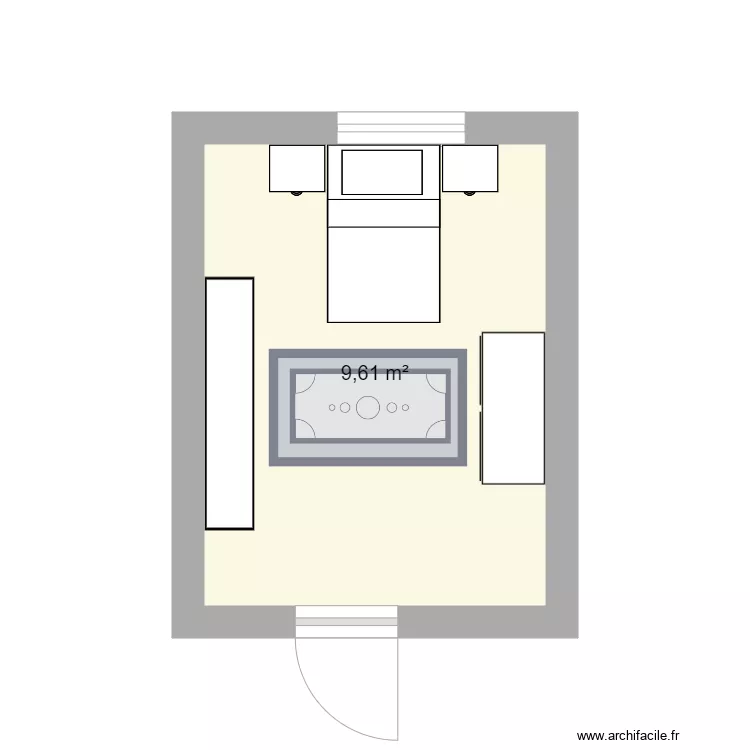 Chambre enfant 1. Plan de 