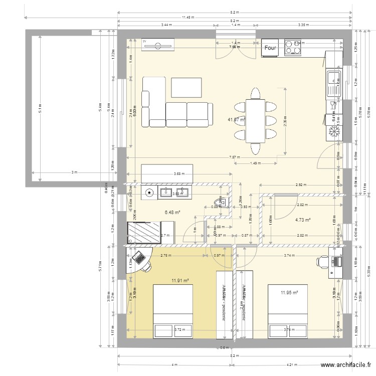 Monte AGRANDIS  bis 2 a. Plan de 0 pièce et 0 m2