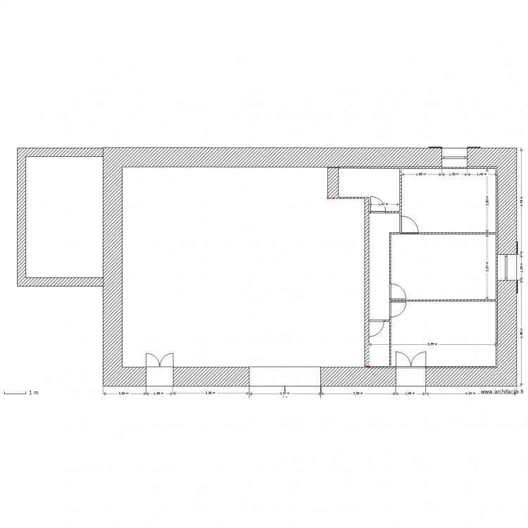 montcigoux. Plan de 0 pièce et 0 m2