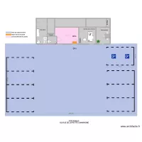 LES PETITS PAS DE LA ROSE apr&egrave;s travaux vue parking