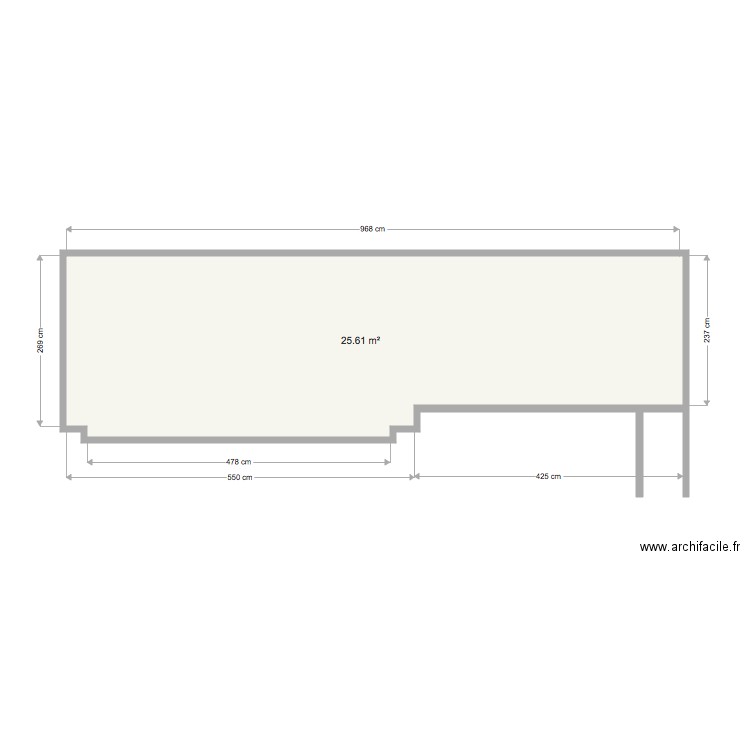 5B GG  terrasse 4e SUD. Plan de 0 pièce et 0 m2