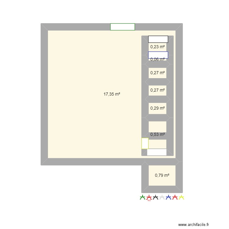 contention loups 11. Plan de 0 pièce et 0 m2