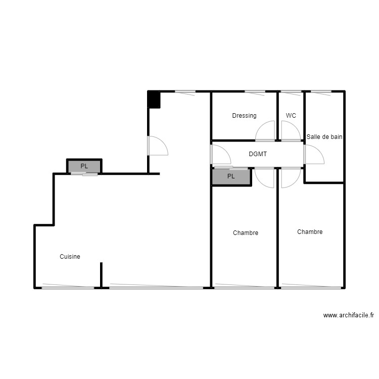 Moreau 1. Plan de 0 pièce et 0 m2