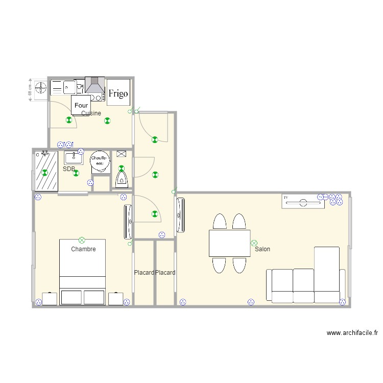 Chantier Aix Clim. Plan de 0 pièce et 0 m2