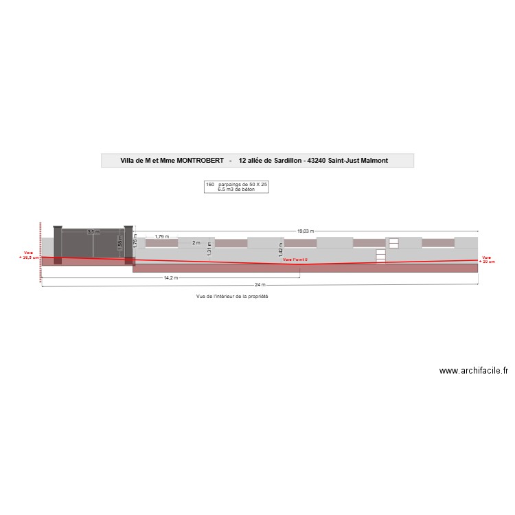 Murs Extérieurs. Plan de 0 pièce et 0 m2