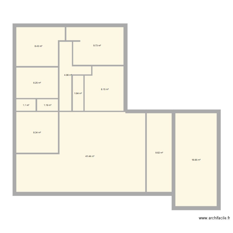 Mauperthuis V1. Plan de 0 pièce et 0 m2