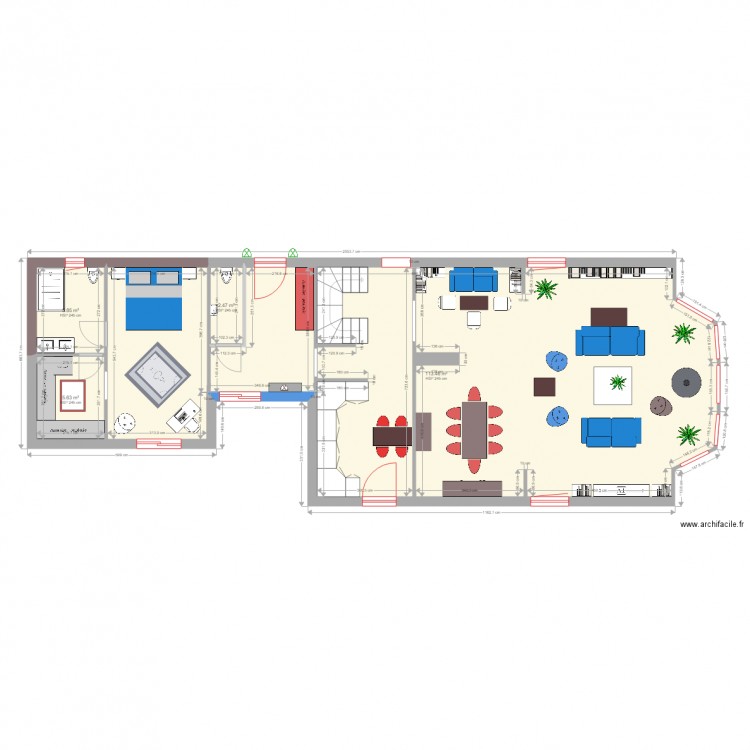 Maison Saint Aubin 2. Plan de 0 pièce et 0 m2