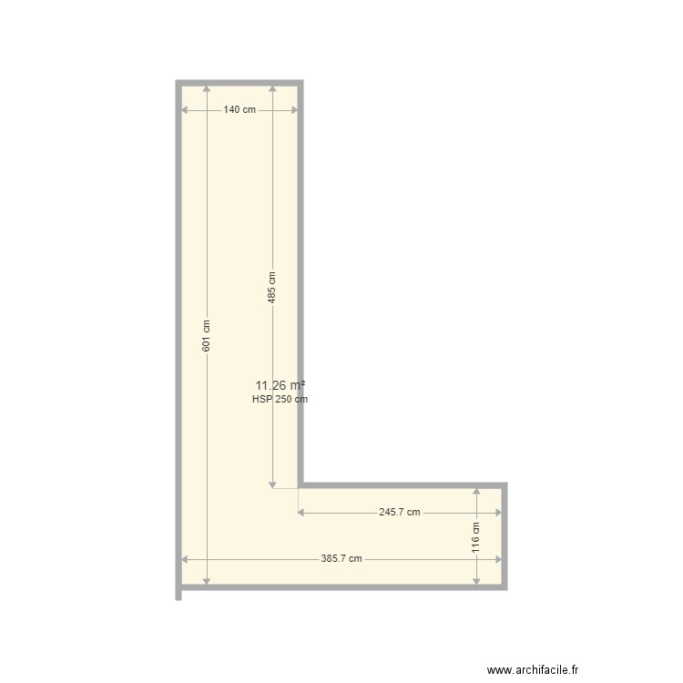 CHAMFOUR. Plan de 0 pièce et 0 m2