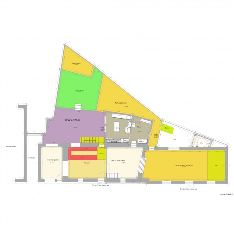 Plan de distribution FeSTBAR Actuel1. Plan de 0 pièce et 0 m2