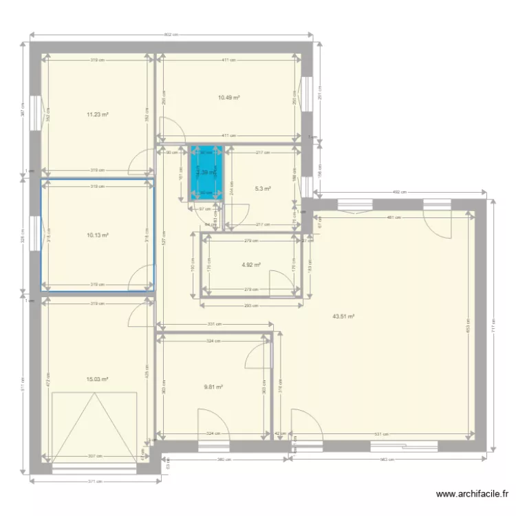 plan eustache . Plan de 